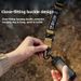 Outdoor Campi Multifunctional Hai Tactical Molle Storage Bag Shoulder Strap Durable Carabiner Clips For_desvips.com