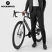 ROCKBROS Cycling Autumn Winter Casual Windproof Fleece-lined Long Riding Fitness Trousers Outdoor Warmth Pants_desvips.com