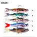 Single Hook Fish-Shaped Simulated Lure Soft Sea Lead-Wrapped Fish Drag Fishing Bait_desvips.com