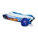 Baby Inflatable Flocking Mattress Racing Inflatable Bed Simulation Portable Thick Mattress Double Children's Bed_desvips.com