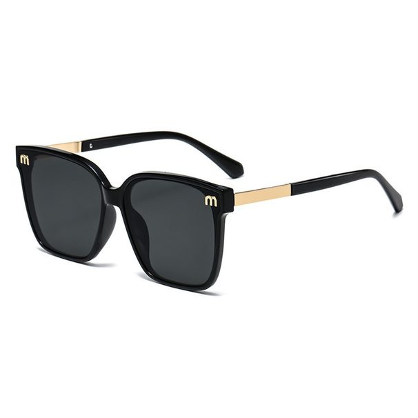 for Women 2025 New Style Elegant High-end Round Face Slimming Sun Protection Driving Sunshade Large Square Frame_desvips.com