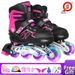 Adjustable Adult Roller Skates Soft Speed Skating Inline Skates For Children And Students_desvips.com