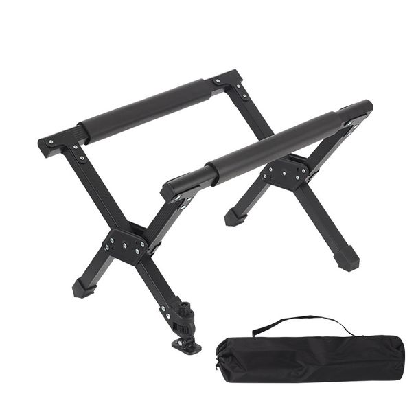 A Aluminum Alloy Material Storage Rack, Ice Bucket Rack, Height Adjustable, Multi-Functional Storage_desvips.com