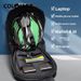 COLENARA LED Light-emitting Waterproof Backpacks Men's ABS+PC Laptop Shoulder Bag Motorcycle Helmet Riding Backpack_desvips.com