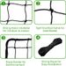 Cross-Border 10*10FT Field Fence HDPE Training Hitting Protection Sports Baseball Cage Net_desvips.com