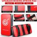 Kick Pack Set, Curved Focus Punching Mitts Kickboxing Striking Target Pads Kids Men Women, Martial Arts Training_desvips.com