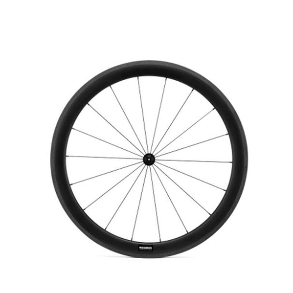 ROCKBROS T700 Wheelset Bicycle Rims 55mm Carbon Fiber Wheels Aluminum Road Bike_desvips.com