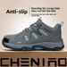 Men's Anti-Smash Anti-Puncture Wear-Resistant Insulated Lightweight Welder Steel Toe Work Safety Shoes_desvips.com