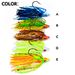 Tassel Sequin Mustache Spinnerbaits Anti-Hook Bottom Lure Lead Head Hook_desvips.com