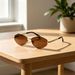 2026 New Model Rhombic Metal Sunglasses, High-end Fashion Show Trend, Street Style Sunglasses, Outdoor Sports UV Protection Goggles Unisex_desvips.com