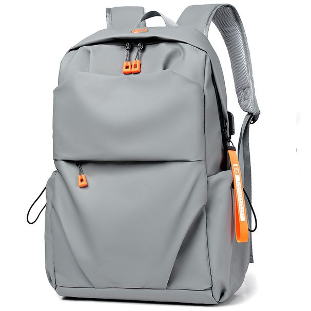 Backpack New Style Double Shoulder Trendy Casual Large Capacity Travel College Student Men's Bag Can Fit A Laptop_desvips.com