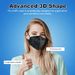 YOTU KN95 Face Masks 60 Pieces, 5-Layer Cup Dust Mask With 95% Filter Efficiency, Suitable For Home, Work, And Restaurants_desvips.com