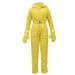 Women's One Piece Fur Hooded Ski Suit Bodysuit, Warm Winter Outdoor Sportswear, Women's Snow Suit._desvips.com