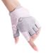 Women's Half-Finger Sports Cycling Gloves, Non-Slip, Anti-Blister, Wear-Resistant, Breathable, For Yoga, Outdoor_desvips.com