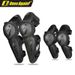 Motorcycle Protective Gear Knee And Elbow Pad Four Piece Set Breathable Widened Side Wings Anti-Fall For Summer Motorcycles And Racing Bikes_desvips.com