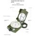 Professional Metal Compass High Precision Waterproof Outdoor Gadget Sight For Hiking Mountaineering Camping Survival_desvips.com