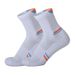 Men's Mid Calf Badminton Sports Socks Breathable High Elasticity Sweat Absorbing Outdoor Thickened Towel Socks_desvips.com