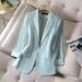 Women's Clothing White small suit jacket for women 2023 new spring and autumn Korean style casual high-end fashion suit ladies tops_desvips.com