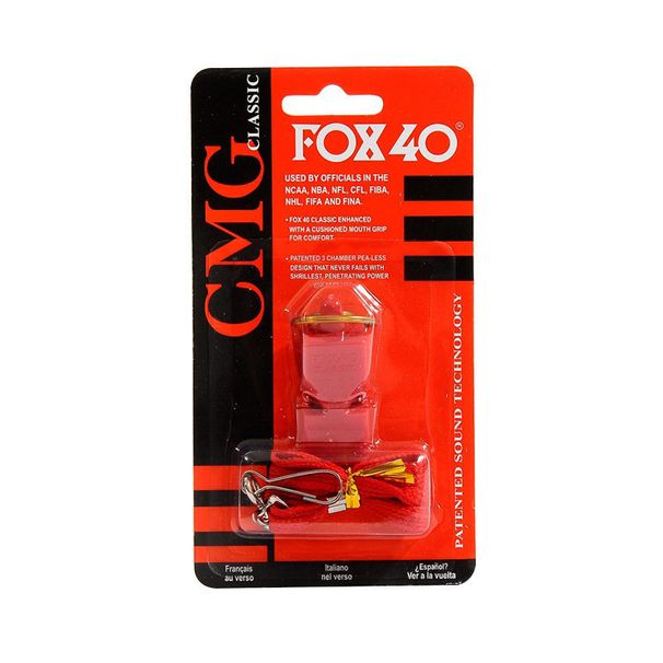 Plastic Fox FOX40 Sports Referee Rescue Outdoor Whistle, Whistle Mix_desvips.com