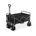 Outdoor Folding Portable Stall Camping Campsite Pull Cart_desvips.com