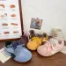 Womens Spring And Summer Anti Slip Apartment Comfortable Outdoor Sports Ballet Style Lace Uppers Trend Shoes 250402_desvips.com