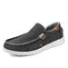 Summer Breathable Sneakers Canvas Slip On Loafers Comfty Casual Shoes Lightweight Flats Men Walking Zapatos_desvips.com