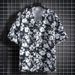 Foreign Trade Summer Men's Swim Trunks, Beach Shorts, Large Size, Sanya Vacation Shorts Set, Printed Shirt For Outdoor_desvips.com