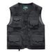 Vest Custom Printed Logo Photographer Director Vest Outdoor Mountaineering Publicity Vest Multi Pocket Overalls_desvips.com