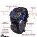 Wolf Warrior 2 Waterproof Paracord Watch Multifunctional Special Forces Gear Outdoor Survival Climbing Camping Supplies_desvips.com