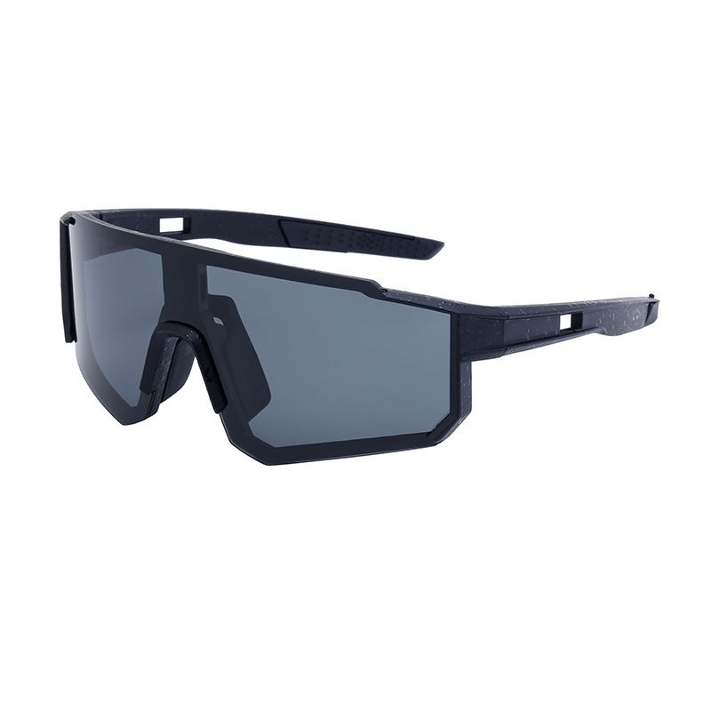 New Polarized Square Frame Sunglasses For Men Outdoor Riding Windproof Sunglasses_desvips.com