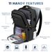 Lunch Insulated Cooler Multifunctional Travel Bag Large Capacity Outdoor Picnic Camping Waterproof Backpack_desvips.com