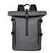 New Shoulder Bag Men's Senior Sense Of Business Computer Outdoor Leisure Rolled Edge Travel Backpack Fashion Commuting_desvips.com