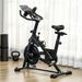Bici Estática Con Resistencia Regulable Volante De Inercia 8 Kg Pantalla LCD Manillar Y Asiento Ajustable Azul_desvips.com
