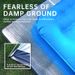 Outdoor Foam Foil Portable Moisture-proof Picnic Beach Mat Aluminum Insulation Sleeping Pad Camping Supplies_desvips.com