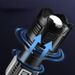 Solar-powered With COB Side Warning Long-lasting Battery Life, Strong Retractable Zoom, Repair Light, Work Flashlight_desvips.com
