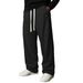 Men's Outdoor Loose Wear Resistant Straight Leg Sweatpants Drapey Casual Pants Four Seasons Long Polyester Fiber_desvips.com