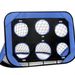 4-In-1 Portable Soccer Goal For Kids - Foldable Training Net With Detachable Frame & Carry Bag_desvips.com