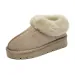 EBV Desiger Hot Free Shippig High Quality Sheepski Thick Sow Boots Fur O Leather Witer Plush Cotto Shoes For_desvips.com