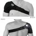 New Sports Adjustable Left And Right Anti-Strain Strap Fixator Ice Compression Shoulder Brace_desvips.com