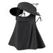 LazyZoom Summer UV Cool Neck Sunshade Mask Ear Hanging Sports Scarf Sun Protection Breathable Brim Hat For Hiking Cycling_desvips.com