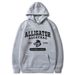 Independent Station Fun Fashionable Personality Men And Women Alligator Alcatraz Hooded Long_desvips.com