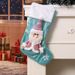 001 Cross-Border New Decorations Santa Claus Tree Ornaments 3D Christmas Socks Gift Bags_desvips.com