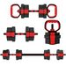 6-in-1 Hantelset Kurzhantel Set Kurzhanteln Langhanteln Verstellbar 20 KG Für Krafttraining Zuhause_desvips.com