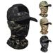 Camouflage With Face Shield Tactical Baseball Cap Outdoor Hiking Climbing Fishing Sun Protection Visor Sports Hat_desvips.com