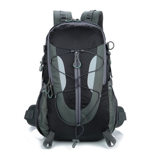 Waterproof outdoor backpack, hiking and hiking backpack, load reducing sports backpack, men's and women's mountain climbing high-capacity backpack_desvips.com