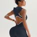 women's clothing new one piece swimsuit metallic color deep v mesh splicing tight one piece swimsuit_desvips.com