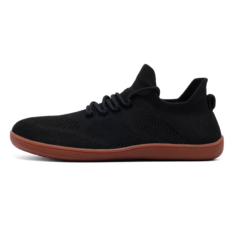 2025 New Wide-toe Men's Casual Soft Sole Wide-Toe Walking Sneakers Breathable Mesh Comfortable Barefoot Shoes_desvips.com
