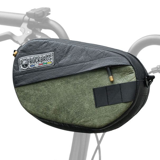 ROCKBROS Road To Sky Handlebar Bag Water-Resistant Bicycle Bag Frame Bag_desvips.com