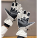 Winter Men's Gloves Driving, Skiing, Keeping Warm, Adding Thick Velvet Sports, Waterproof, Windproof, And Cold Proof._desvips.com