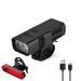 Bicycle Night Riding Front Cycling Rechargeable Waterproof Mountain Bike Light_desvips.com